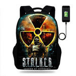 USB Charger Schoolbag